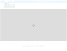 Tablet Screenshot of ghazioverseas.com